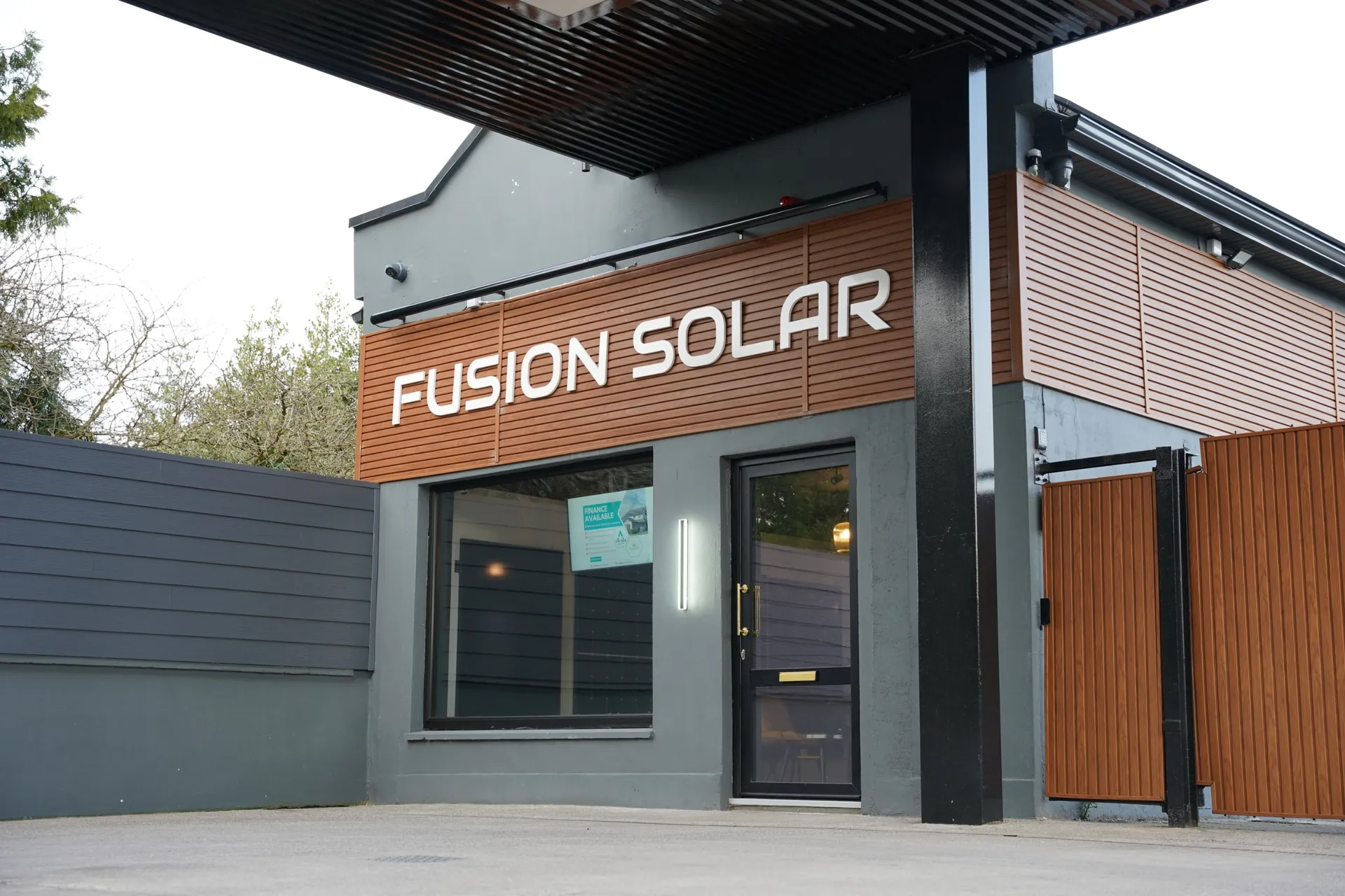 The Fusion Solar showroom in Cashel